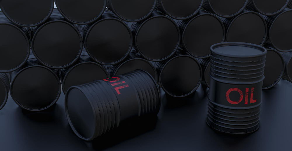 אילוסטרציה של חביות נפט